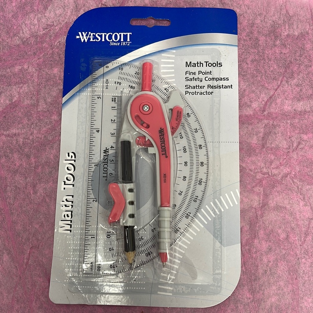 Protractor - Pink